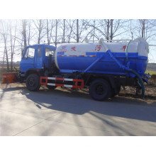 Dongfeng 4X2 esgoto suga caminhão / 10cbm caminhão de tanque de sucção de esgoto